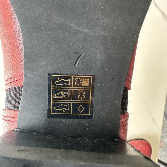 Madewell | The Kathleen lugsole boot size 7 women’s leather boot - Picture 11 of 13